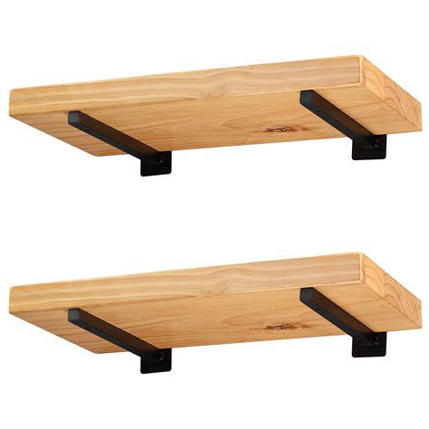 wall mount floating shelf brackets